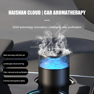 Car Diffuser Air Freshener Electronic Customized Aromatherapy Type-<strong>C</strong> Auto <strong>Perfume</strong> Oil Home Car Essential Oil Aroma Diffuser - Product Image 2