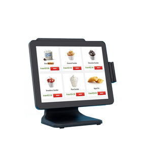 Dual-Touchscreen 15 Zoll 9,7 Zoll Aluminium legierung Shell Windows POS-Maschine Effiziente Registrier kasse für Restaurant Retail Shop - Product Image 1