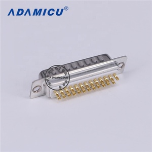 电子电缆连接器soler型绿色VGA端口rs232 25pin公<span class=keywords><strong>d</strong></span>子连接器