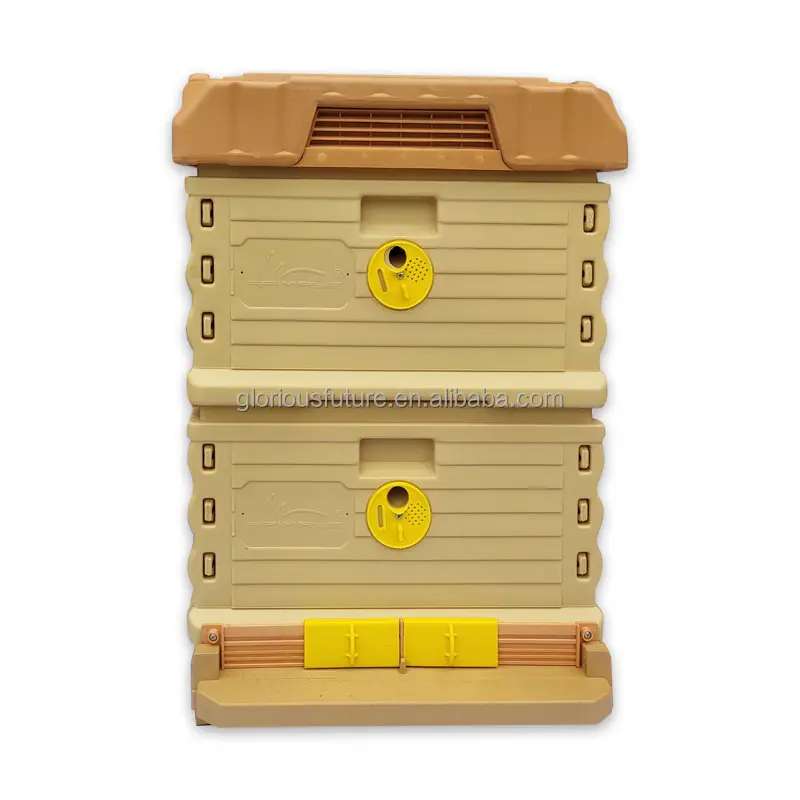 गर्म बिक्री वाले मधुमक्खी पालन उपकरण प्लास्टिक थर्मो मधुमक्खी का छत्ता मूल्य मधुमक्खीपाल बिक्री के लिए असेंबल किया हुआ मधुमक्खी का छत्ता