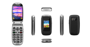 4G โทรศัพท์เคลื่อนที่แบบพับได้หน้าจอคู่พร้อมปุ่มชาร์จเร็วด้วยกุญแจ S0S - Product Image 2