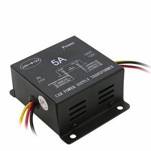 Direkter Hersteller 5A Wandler Eingang DC 24V Ausgang 12V Stromrichter Effizient Auto Netzteil Transformator - Product Image 1