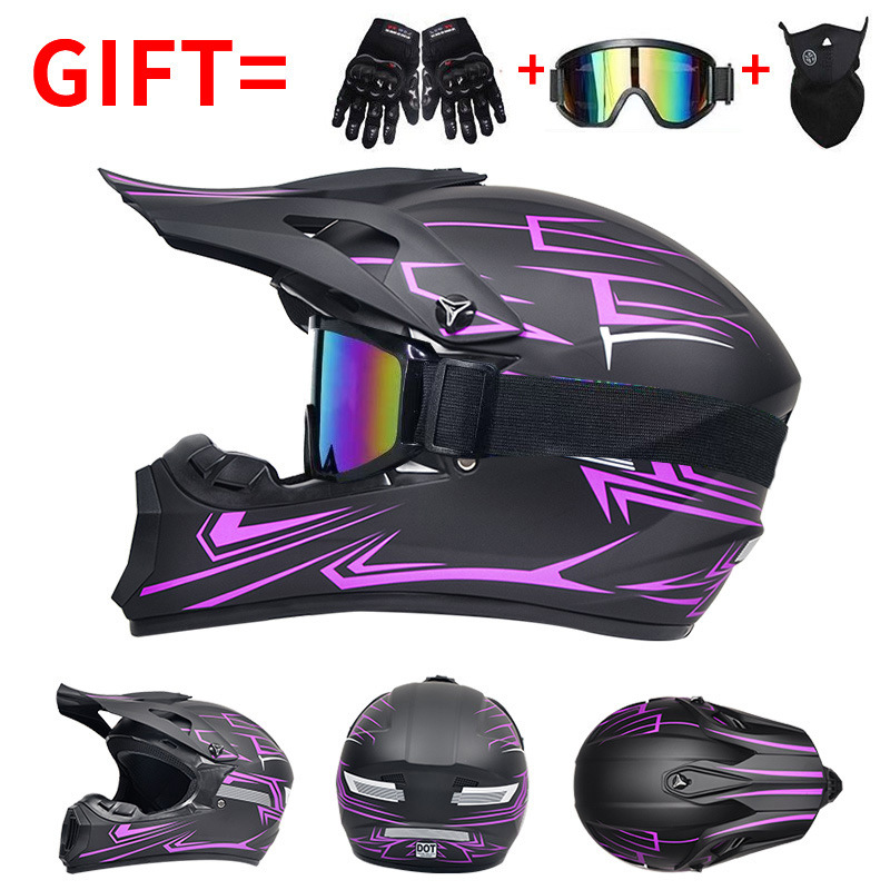 Piste violette, coffret cadeau 3 pièces