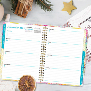 LABON A5 Diary Personalized Journal Planner Customizable Writing Spiral <strong>Notebooks</strong> <strong>With</strong> Colored <strong>Index</strong> Tab Divider - Product Image 6