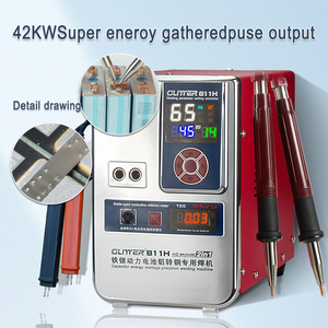 GLITTER 811H 42KW Lithium Iron Power <strong>Battery</strong> Aluminum to Copper <strong>Battery</strong> <strong>Spot</strong> <strong>Welder</strong> Single Aluminum to Nickel Welding Equipment