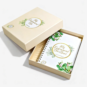 יומן יומי כריכה קשה עם הדפסה בהתאמה אישית, ספירלה כפולה, מחיר מפעל, סיטונאי - Product Image 4