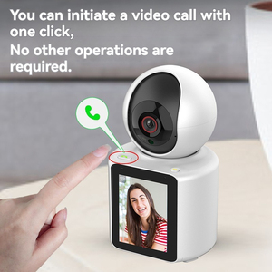 Visione notturna senza fili 2 vie Video di sicurezza visiva citofono 3MP Mini HD Cctv Video Smart WIFI Baby Monitor con schermo - Product Image 6