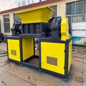 Tự Động Đôi Trục Shredder Máy Cho Nhựa Cao Su Nylon Lưới Đánh Cá Chất Thải Lốp Xe Kim Loại Tái Chế Ống Làm Máy - Product Image 6