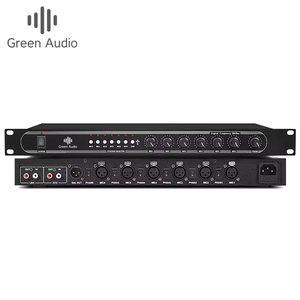 Supresor de sistema anti-silbato con función de entrada de 6 canales, cambio de frecuencia Digital para conferencia profesional, 1 unidad - Product Image 2