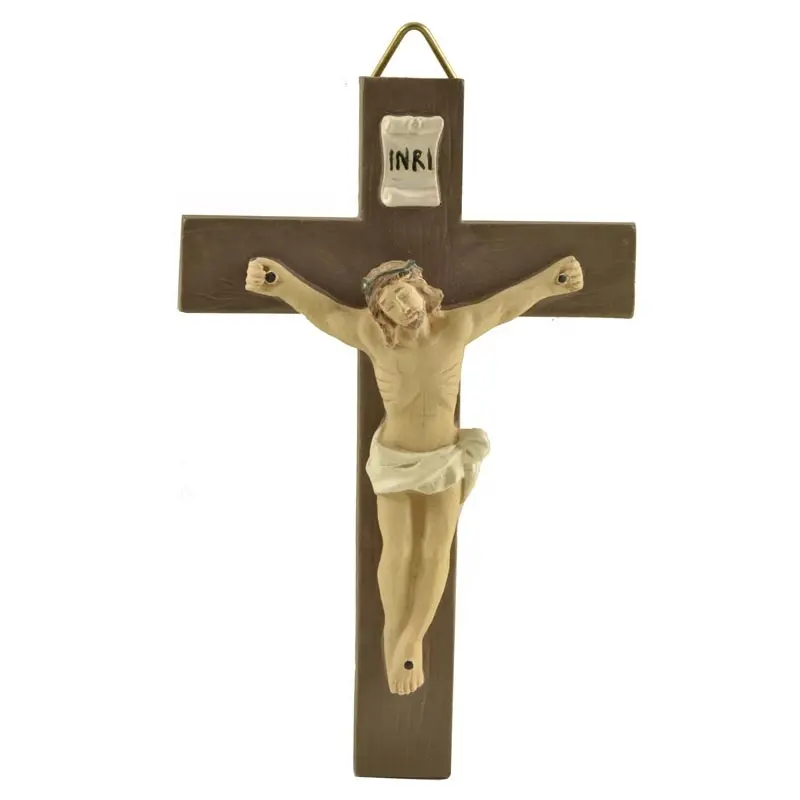New design polyresin Christian gifts Jesus cross craft for home decoration