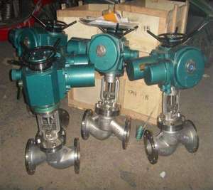 Multi-turn 380VAC 220VAC Electric Actuator Ductile Iron <strong>Flange</strong> 2 Way Motorized <strong>Globe</strong> <strong>Valve</strong>