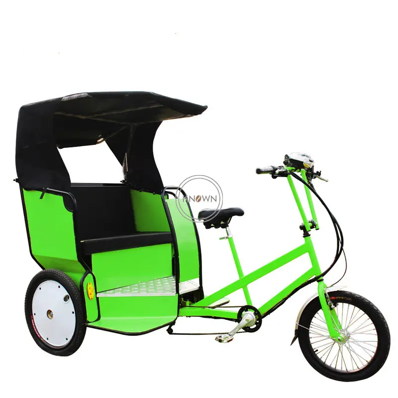 OEM 맞춤형 3 바퀴 전기 세발 자전거 Pedicab 인력거 승객 자전거 택시 자전거