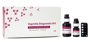 Hızlı ve Doğru Vajinit Test Kiti Xincheng JC-V100 Evde Kullanım İçin Sınıf II 5 Önemli Veteriner İşaretleyiciyi Tespit Eder Nag Sna H2O2 Ph Testi - Product Image 4