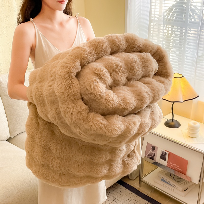 couverture lapin-kaki