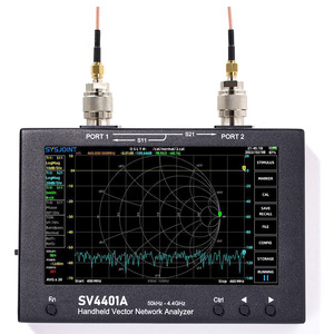 หน้าจอ LCD ระบบสัมผัสขนาด7นิ้ว50kHz-4.4GHz 100DB ไดนามิกตัววิเคราะห์เครือข่ายนาโน VNA SV4401A VNA เวอร์ชันสากล - Product Image 3