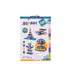 Bloque de ladrillo colorido, montaje creativo, varios modelos, juego de bloques de construcción Diy para niños, juguetes educativos - Product Image 5