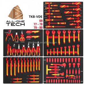 Cr-v钢汽车修理工具包组合棘轮扳手螺丝刀钻头可定制OEM家用箱 - Product Image 2