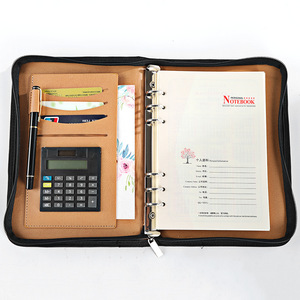 Werbe leder Konferenz datei Ordner Ringo rdner Mit Taschen rechner Notebook - Product Image 1