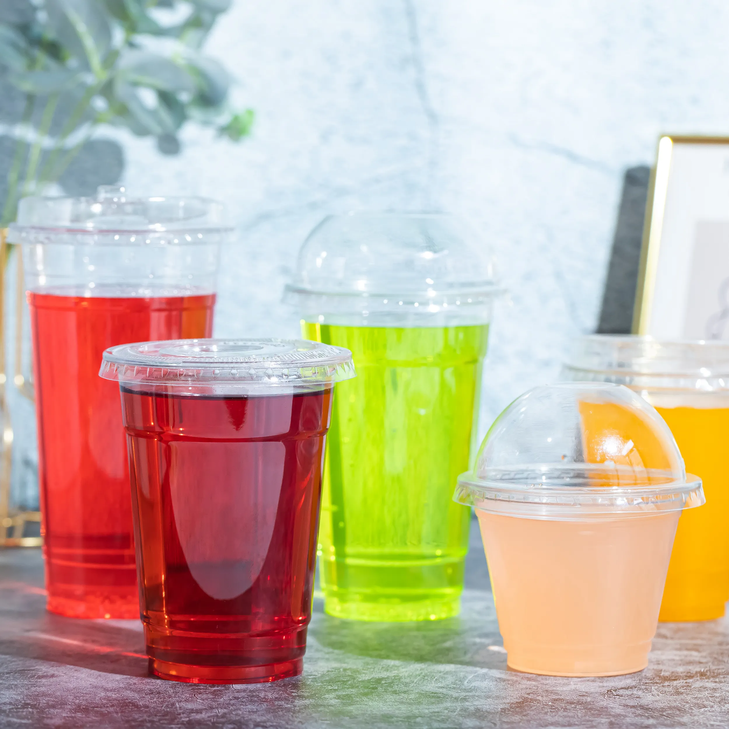 Vaso de plástico para bebidas descartáveis, maior fábrica de bebidas descartáveis da China, copos de plástico transparente para suco de bebidas 8 9 onças