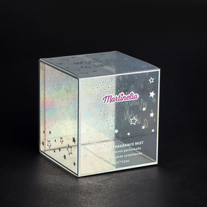 กล่องใสพับได้ทรงสี่เหลี่ยมสวยงามพิมพ์ลายดาวสีตามสั่ง - Product Image 4
