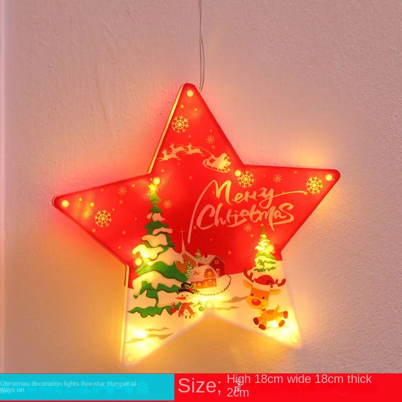 Trompette étoile bleue à cinq branches