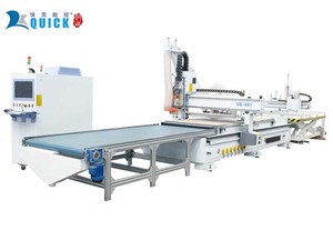 高効率ATC 1200x2800mm Cnc木材フライス盤切削Cnc Rputer積載プラットフォーム付き - Product Image 3