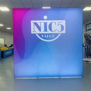 19人のバイヤーがステップアップして繰り返しLed 10x10ポップアップトレードショーディスプレイ展示会-10フィートパーフェクト-ポップストレート - Product Image 5
