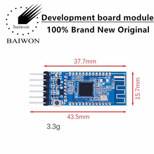 AT-<strong>05</strong> <strong>Bluetooth</strong> 4.0BLE Module Serial Port Outlet CC2541 Compatible HM-10 Module Connected to Microcontroller