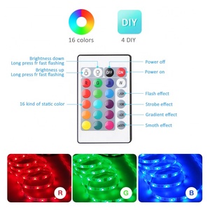 Светодиодная лента RGB Smart Tuya с Wi-Fi и bluetooth, инфракрасный пульт дистанционного управления, длина 16,4 фута, 12 В постоянного тока - Product Image 5