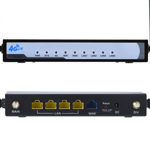 300Mbps工业4g蜂窝网络解锁调制解调器4g无线WiFi OpenVPN路由器，带sim卡插槽