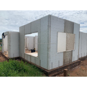 SRC System Panel <strong>Making</strong> Machine 3D <strong>Styrofoam</strong> EPS Foam Mesh Wire Wall Panel for Constructional - Product Image 1