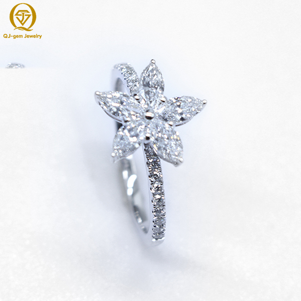 Or blanc/Diamant couleur D blanc