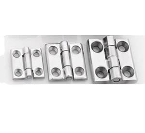 Ngành công nghiệp nhôm hợp kim thép không gỉ cửa tủ bản lề 40*40 60*60 Độ dày - Product Image 2