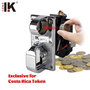 Venta al por mayor popular personalizar Mx Dr Anti-pesca Metal Juego de pesca Kits máquina de juego de monedas <span class=keywords><strong>Token</strong></span> Selector aceptador de monedas para la venta