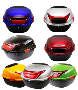 2023 evrensel motosiklet saklama kutusu araç arka gövde ABS büyük uzay depolama kuyruk kutusu - Product Image 6