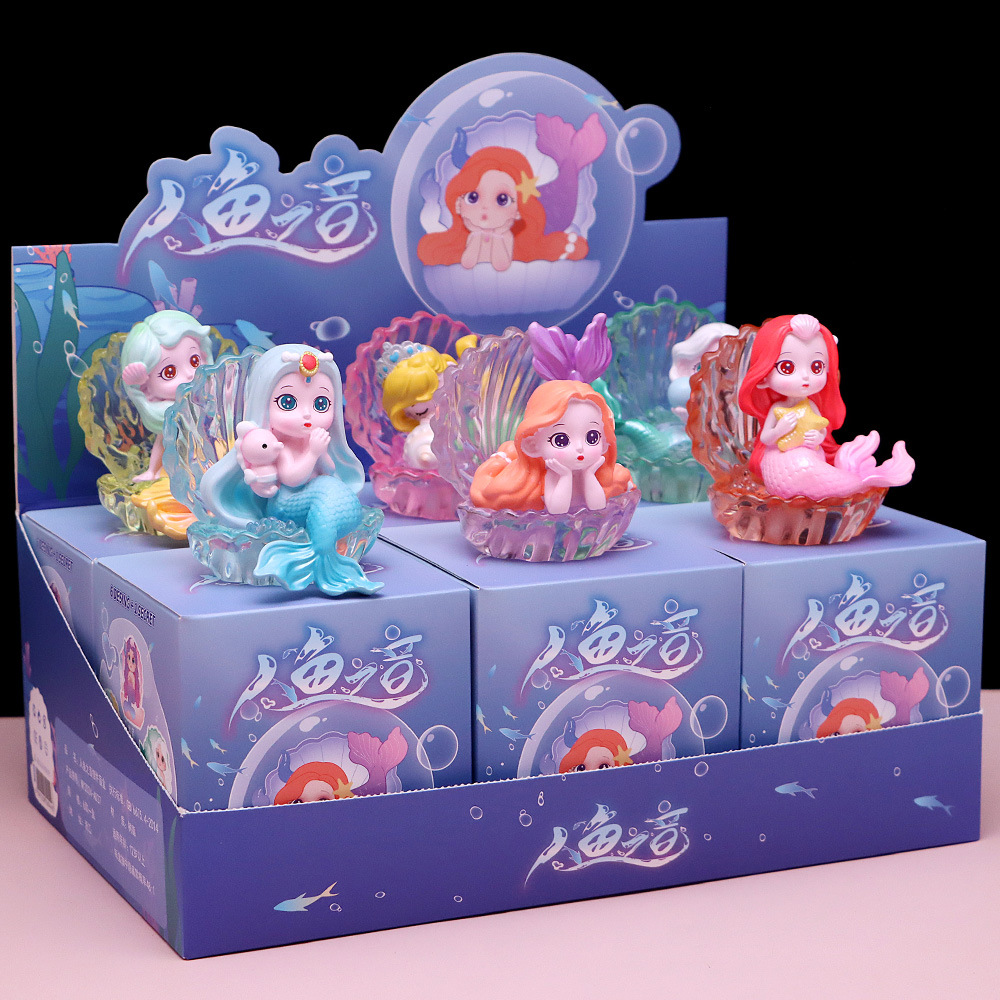 24-a027 mermaid voice blind box-6 pack