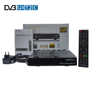 4K Satellite Tv Receiver 2*<strong>DVB</strong>-S2/S2X+ <strong>DVB</strong>-T2/<strong>C</strong> <strong>with</strong> CA CI+ Freesat and iptv Box TV <strong>Decoder</strong> ZGEMMA H7S - Product Image 5