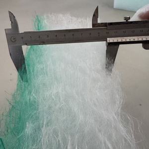 Tùy chỉnh 200g-300g độ dày sợi thủy tinh lọc lọc Bộ lọc không khí yếu tố G4 sơn dừng mới ô tô OEM hiệu quả 95% 5micron - Product Image 4
