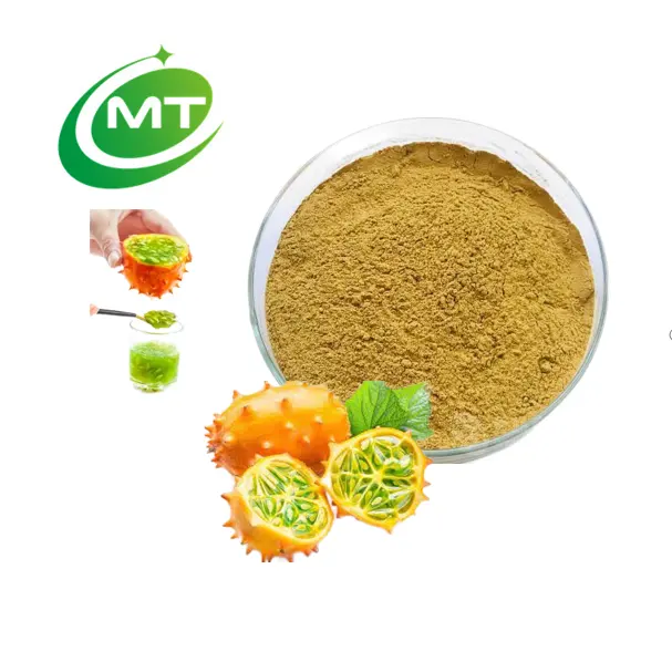 Iso Fabriekslevering Natuurlijke Kiwano Komkommer Extract Poeder Kiwano Meloen Poeder 10:1