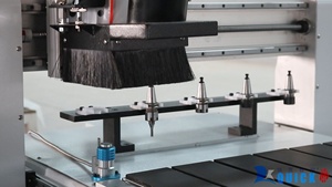 Enrutador Cnc de 600*900mm Mini máquina enrutadora de escritorio Cnc con cambiador de herramientas automático lineal - Product Image 4