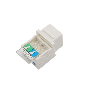 OEM kadın kedi 3 UTP telefon Keystone Jack RJ11 tipi Ethernet konnektörleri ürün kategorisi - Product Image 2