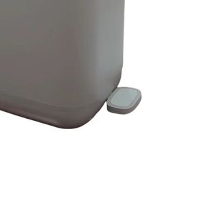 Bote de basura de diseño delgado para espacio estrecho, cubo de basura de plástico de moda, contenedor de basura silencioso con tapa para Baño - Product Image 4
