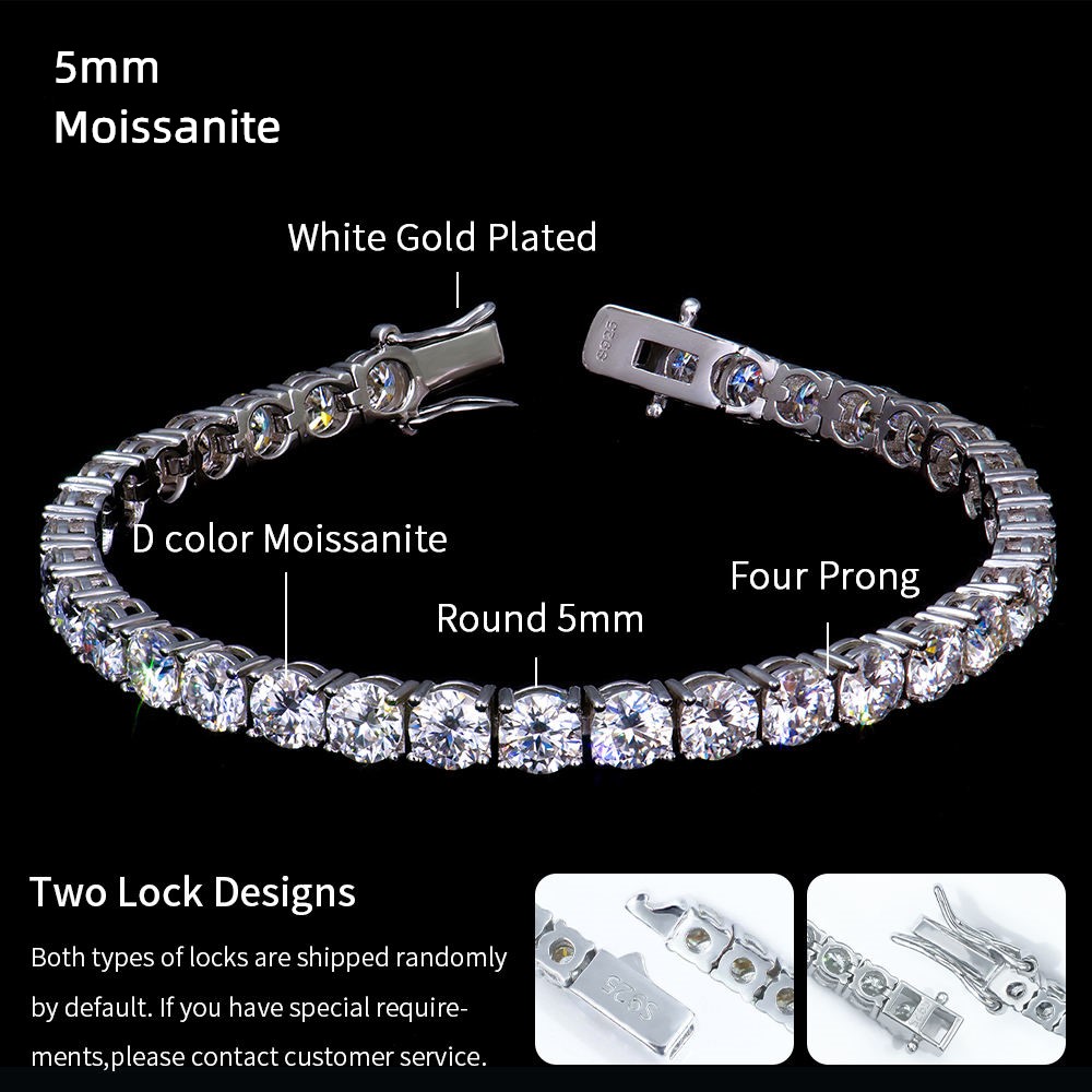 5MM Moissanite-8 Heart 8 Arrow