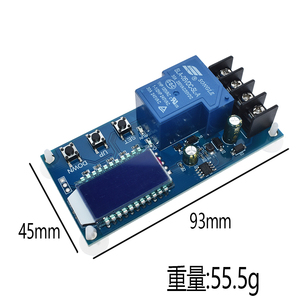 Módulo de control de carga de batería, interruptor de protección de batería de potencia completa digital, 6-60V - Product Image 5