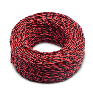 Renk ve uzunluk özelleştirme bükümlü çift esnek 300v RVS 2 çekirdek 0.5 0.75 1 1.5 2.5 Mm Pvc yalıtımlı bakır elektrik teli kablo - Product Image 4