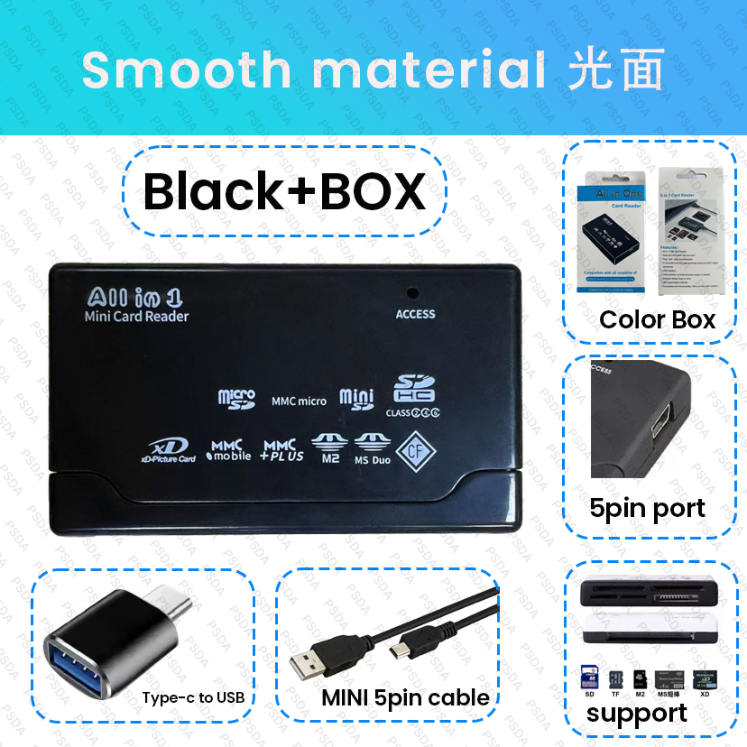 Noir brillant (boîte de couleur) + câble USB + adaptateur LeEco