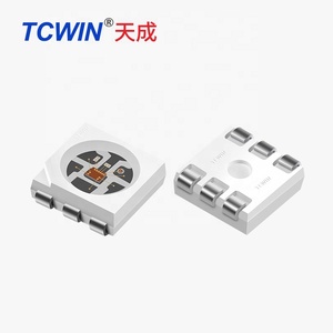 Tcwin встроенный в Ic 5050 RGB 6pin 12 В полноцветный СВЕТОДИОД Smd для Пиксельной светодиодной ленты Led pro max управление приложением - Product Image 2