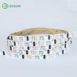 RGBIC USC512C4 60 LEDs Pixel Digital Flexible Tape Impermeable FPCB DMX Señal 12V 14V Tira de luz LED - Product Image 1