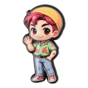 Thiết Kế Mới Giáng Sinh Kpop Giày Quyến Rũ Bán Buôn Giáng Sinh Quỷ Thợ Săn Giày Quyến Rũ Nổi Tiếng Phim Hoạt Hình Giày Quyến Rũ Cho Trẻ Em Món Quà - Product Image 3