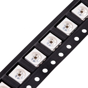 ชิป LED 4-pin WS2812B พร้อมฮีทซิงค์ Ingans วัสดุ 5050 RGB WS2811 IC SK6812 ชิป LED RGBW DC5V ในตัวสําหรับแสงสว่าง - Product Image 1